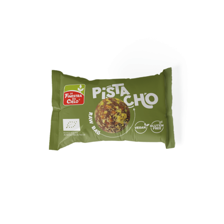 BOLA ENERGÉTICA PISTÁCHIO BIO LA FINESTRA SUL CIELO 25g 